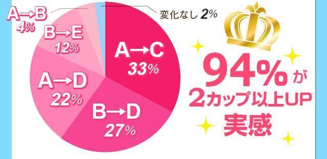 500円でバストが2カップアップ ピンキープラス 自分磨き 綺麗になるプログラム